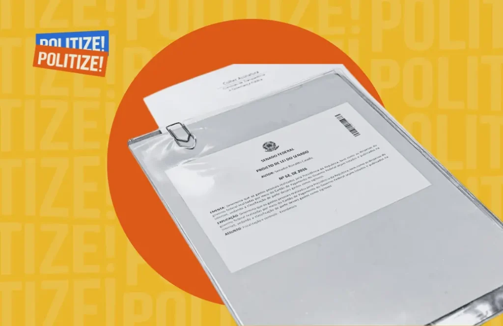 Pasta de documento do governo