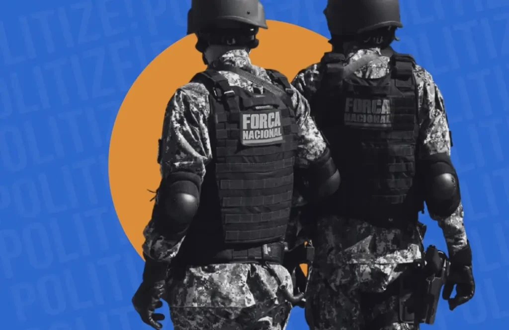 Capa do texto sobre segurança pública no Brasil