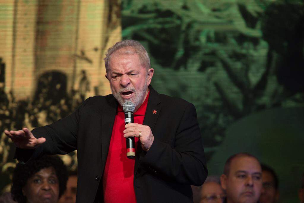 Ex-presidente durante o primeiro dia do 6º Congresso Nacional do PT, em 2017 (Foto: Marques | Agência PT).