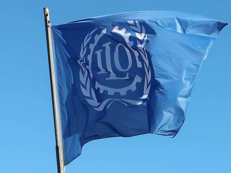 Bandeira da Organização Internacional do Trabalho,