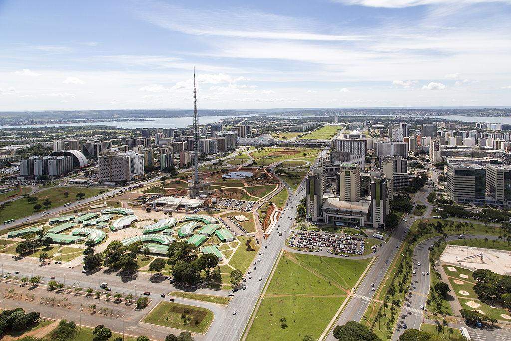 Brasília. Imagem: Portal da Copa/Wikimedia Commons.
