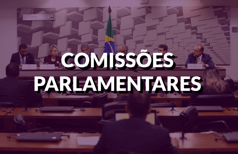 Destaque conteúdo comissões parlamentares