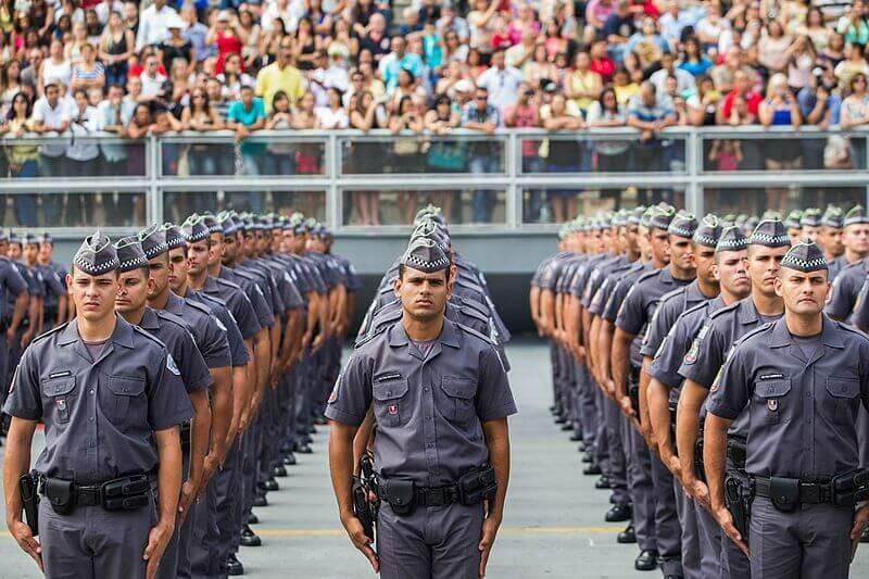 Formatura de soldados da Polícia Militar do Estado de São Paulo