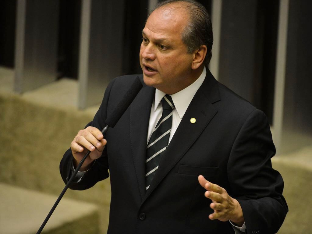 Deputado Ricardo Barros em sessão da Câmara (Foto: Valter Campanato/Agência Brasil)