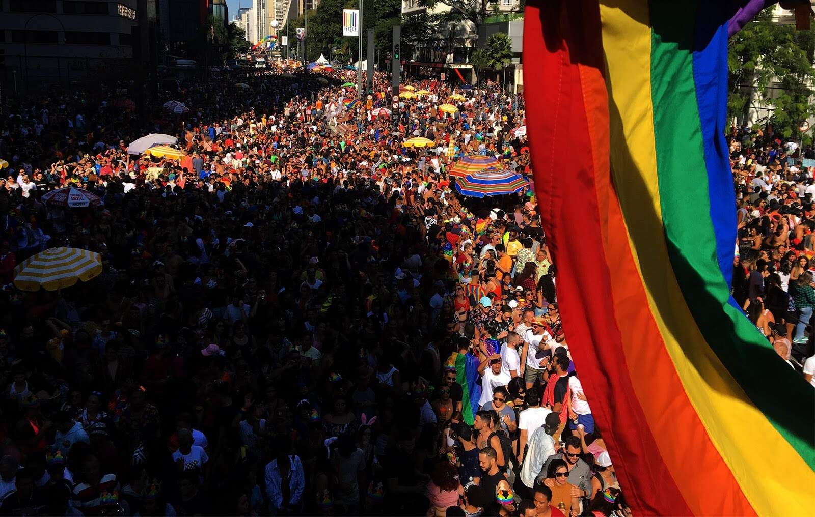 Fonte: São Paulo 23/06/2019 – 23ª Parada LGBT na Avenida Paulista em São Paulo . Foto Paulo Pinto/FotosPublicas