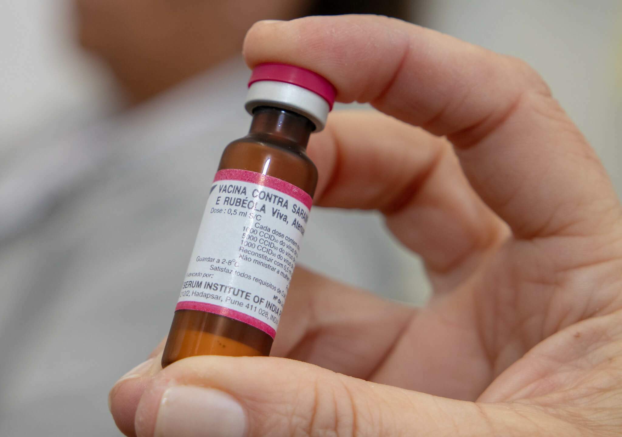 Vacina contra sarampo - fonte: fotos públicas