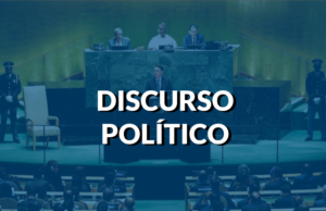Na foto, o presidente Jair Bolsonaro faz um discurso político na Organização das Nações Unidas (ONU). Imagem: Alan Santos/PR.