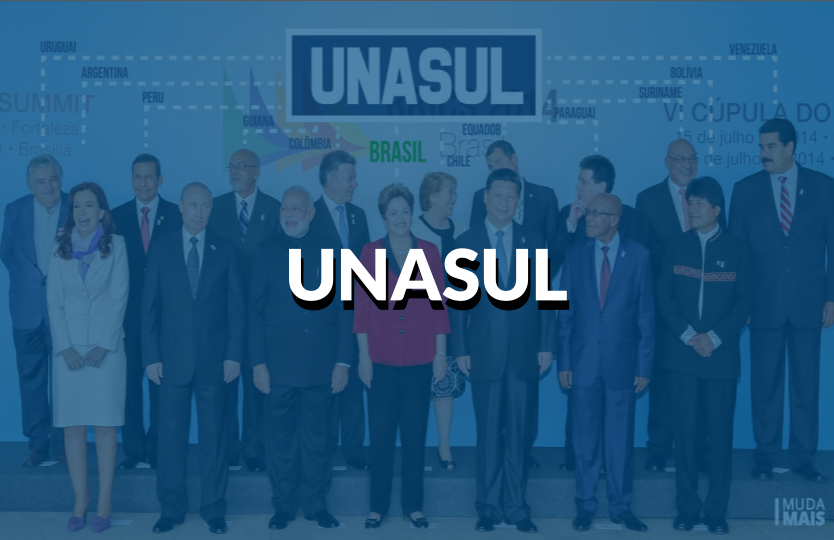 Último encontro entre integrantes da UNASUL. Imagem: Reprodução/ Muda Mais.