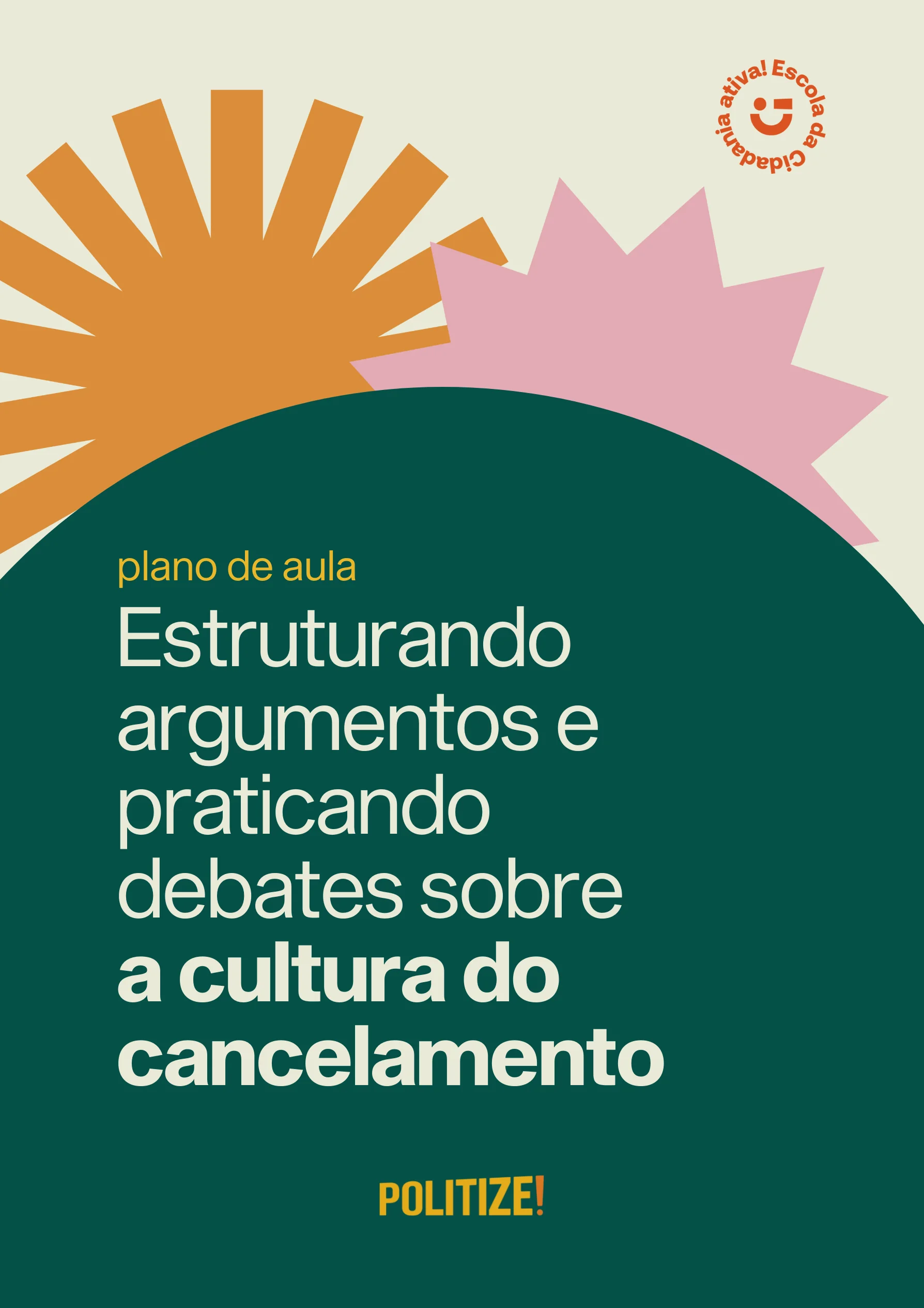 Capa Planos de Aulas - A Cultura Do Cancelamento