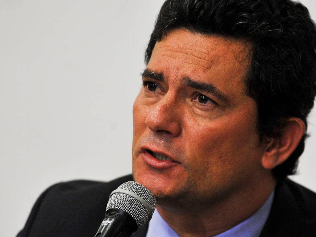 O ex-ministro da Justiça e Segurança Pública, Sergio Moro, fala à imprensa. Foto de 24/04/2020 (Marcello Casal Jr/Agência Brasil)