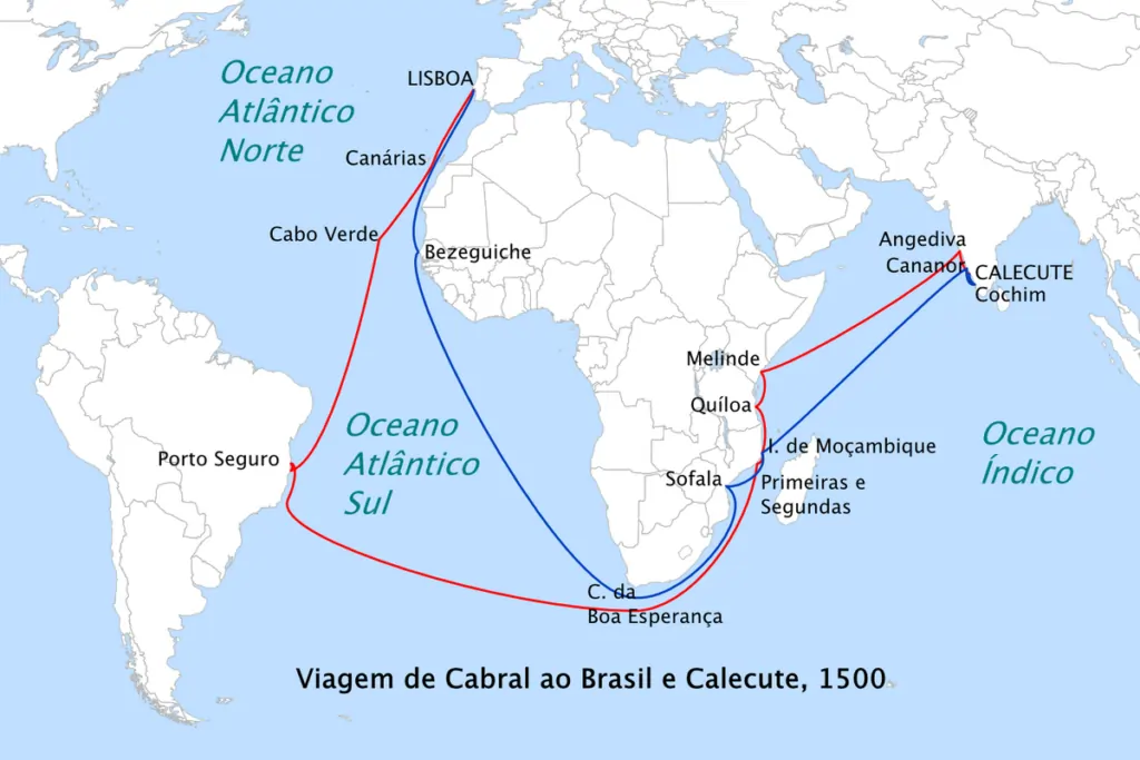 Texto: Descobrimento do Brasil em 1500: descoberto ou invadido?