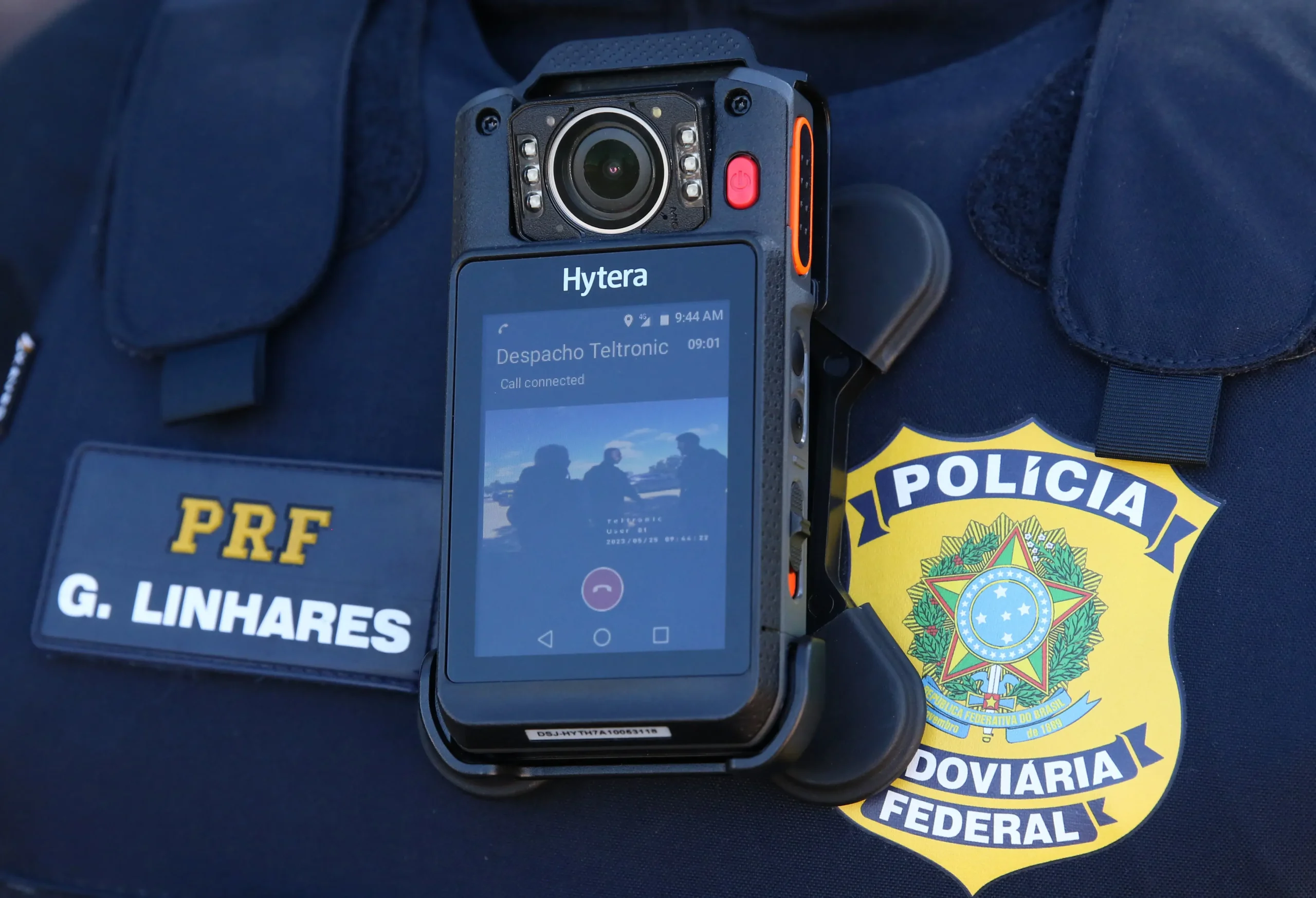 Texto: Câmeras corporais para policiais militares: o que são?