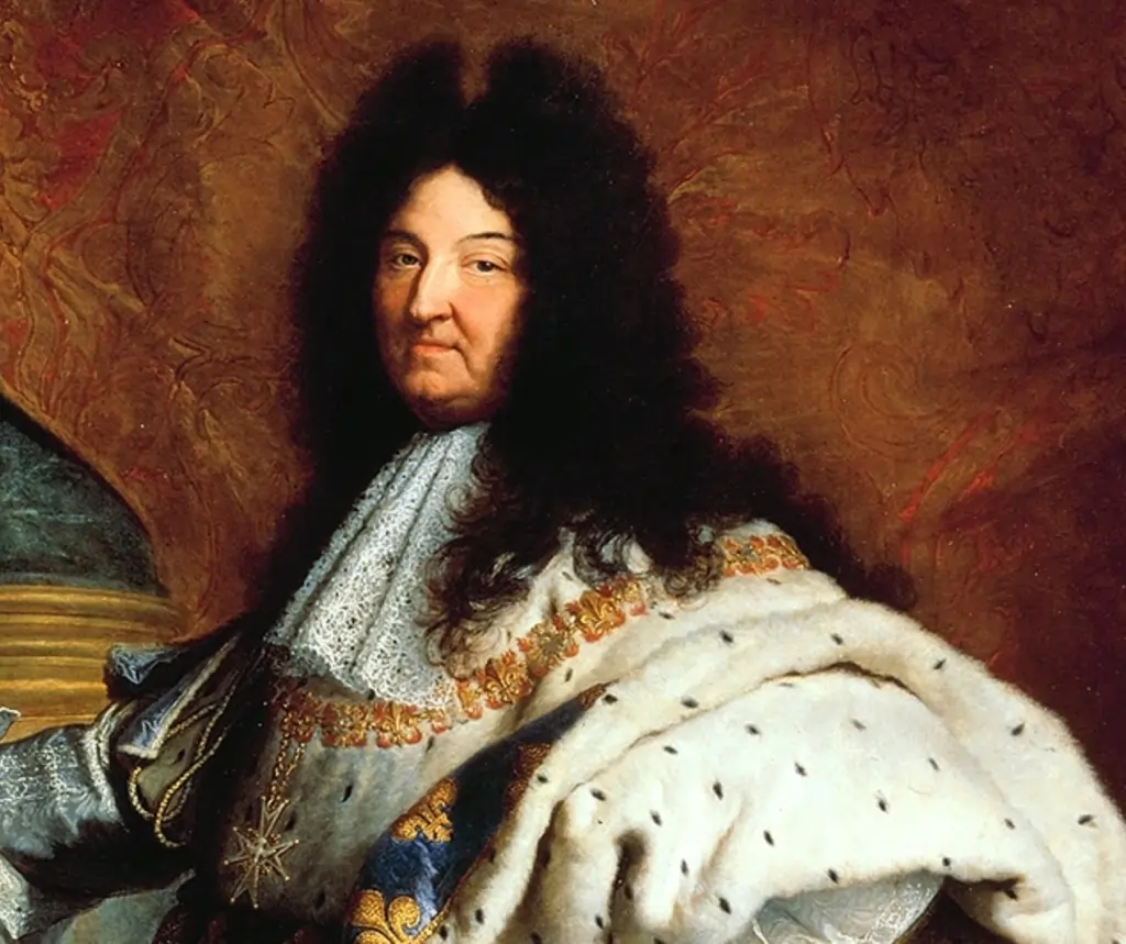 Pintura do Rei Luis XIV da França