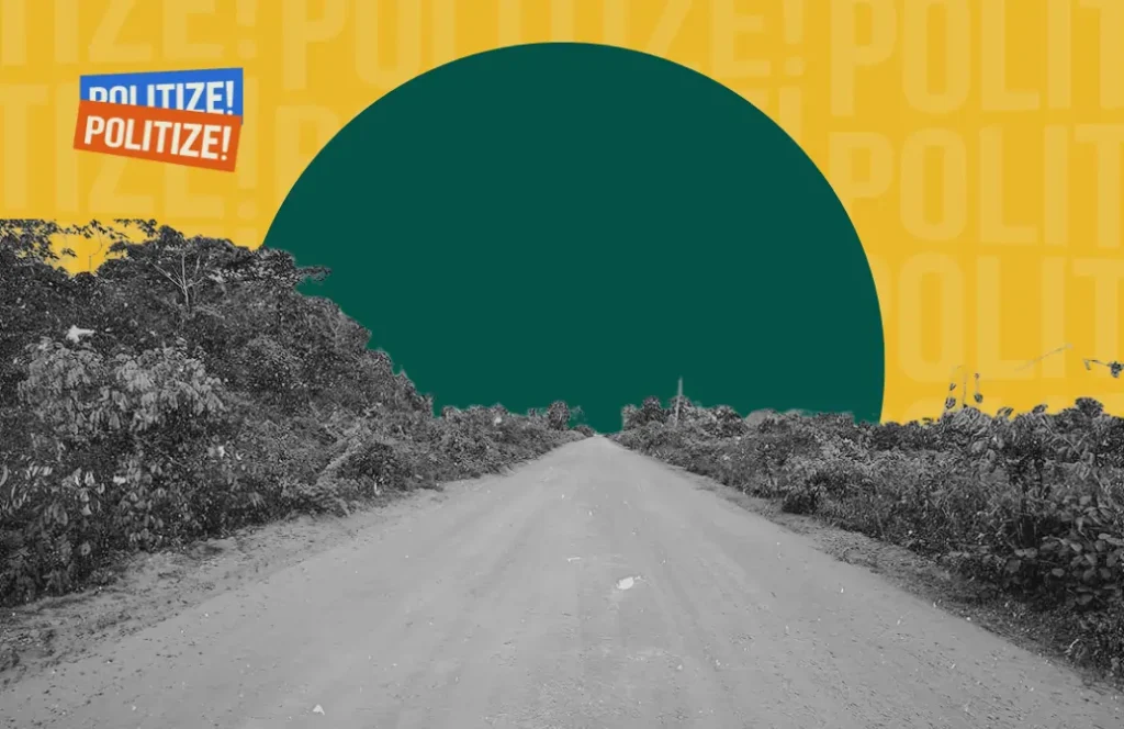 Imagem da rodovia transamazonica