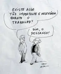 Charge representando o mundo 24/7 do capitalismo tardio - Reprodução Tiago Lucas