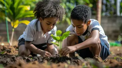 Texto: O que são escolas verdes e por que importam agora?