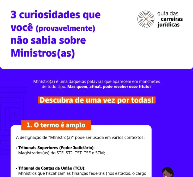 Ministro(a): quem é, o que faz e onde atua?